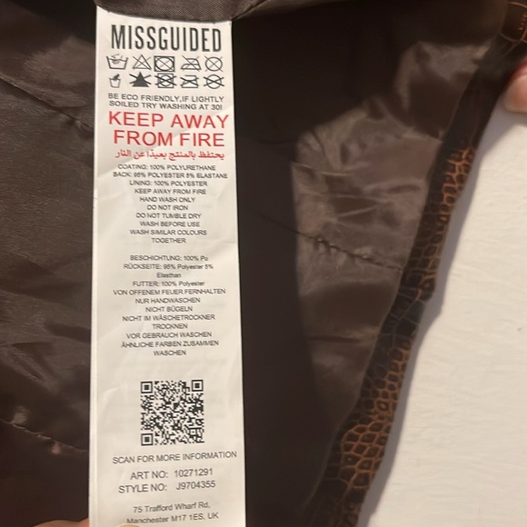 Missguided + Brown Blazer Jacket - Picture 4 of 6